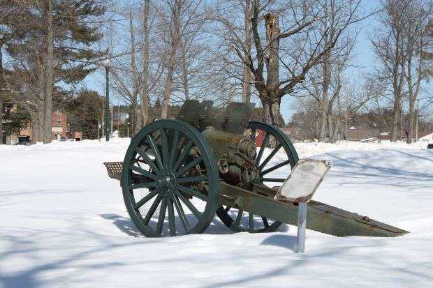 FOREST COUNTY WAR MEMORIAL CANNON