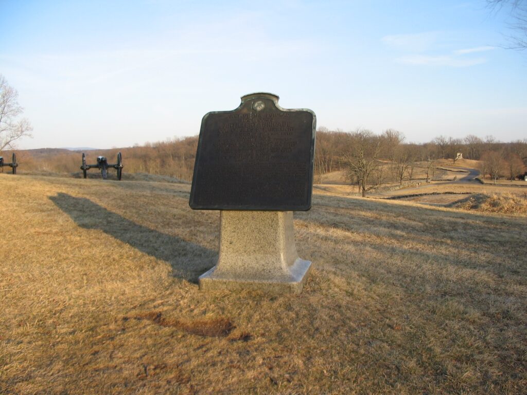 FIRST CORPS ARTILLERY BRIGADE WAR MEMORIAL