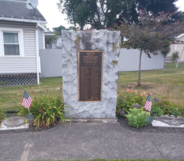 DARLINGTON, SOUTH BEAVER AND DARLINGTON TOWNSHIPS HONOR ROLL MEMORIAL