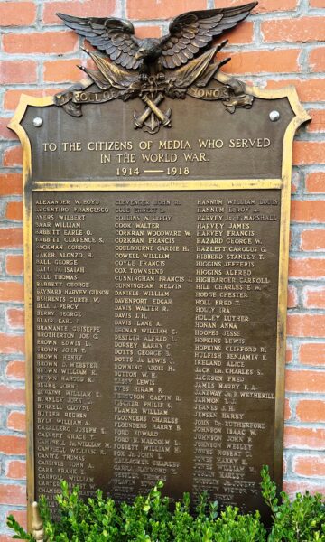 MEDIA WORLD WAR MEMORIAL