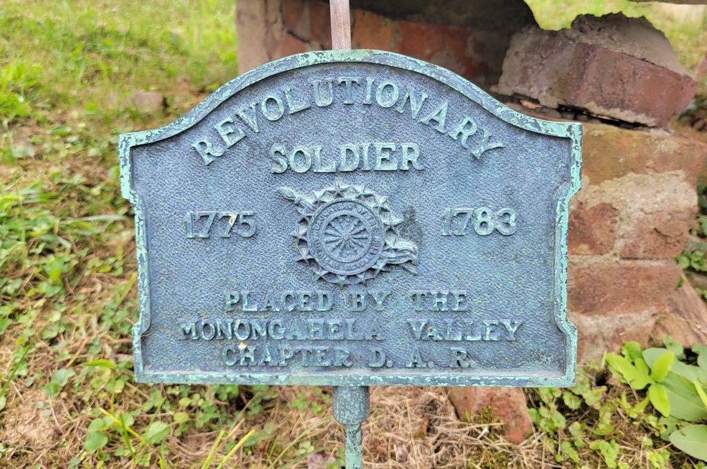 CAPTAIN JAMES MCFARLANE REVOLUTIONARY SOLDIER MEMORIAL PLAQUE