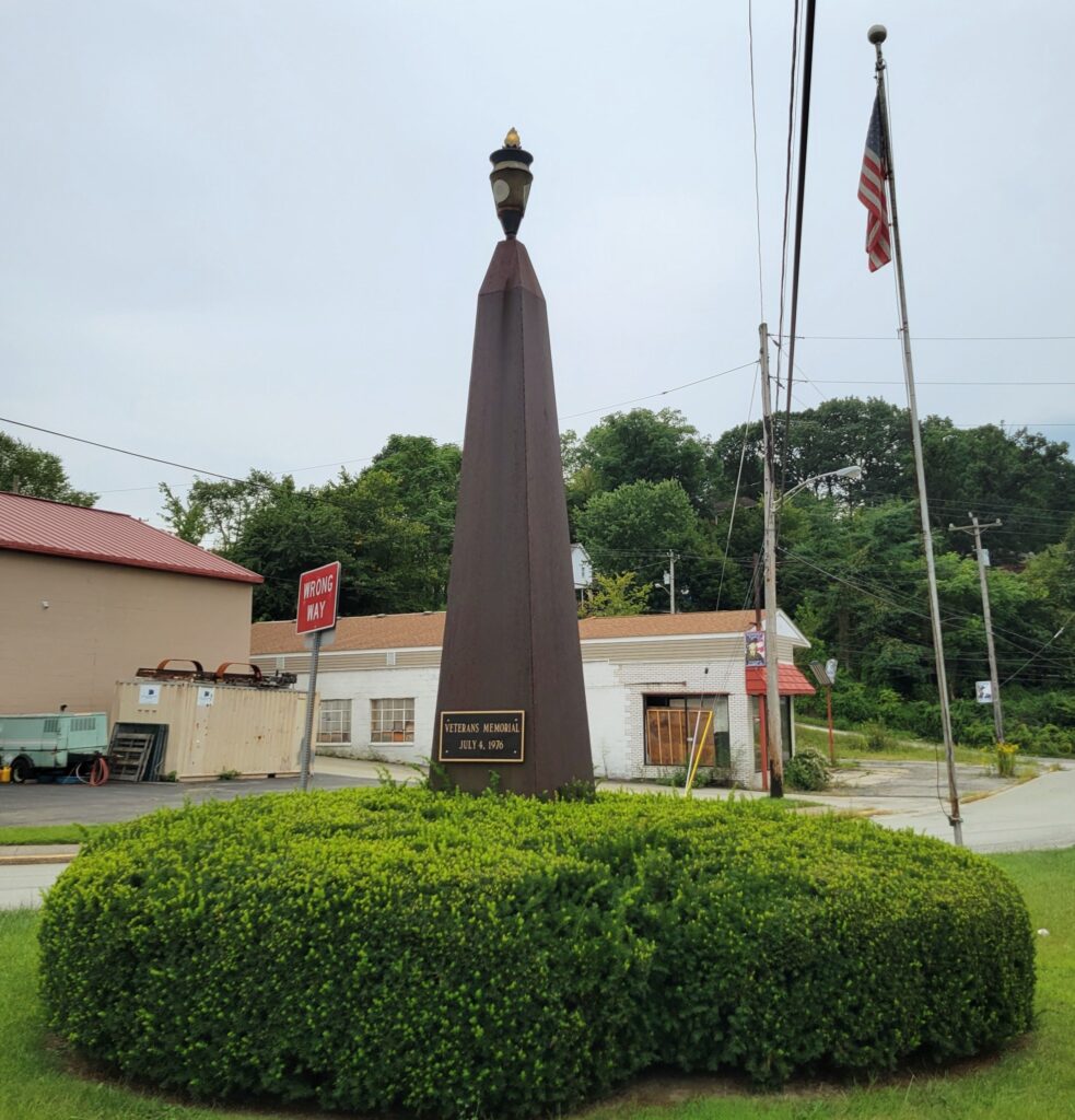 U.S. STEEL AND AMERICAN LEGION POST 75 VETERANS MEMORIAL