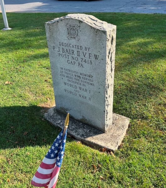 V.F.W. POST NO. 7418 WORLD WAR I AND WORLD WAR II SUPREME SACRIFICE MEMORIAL