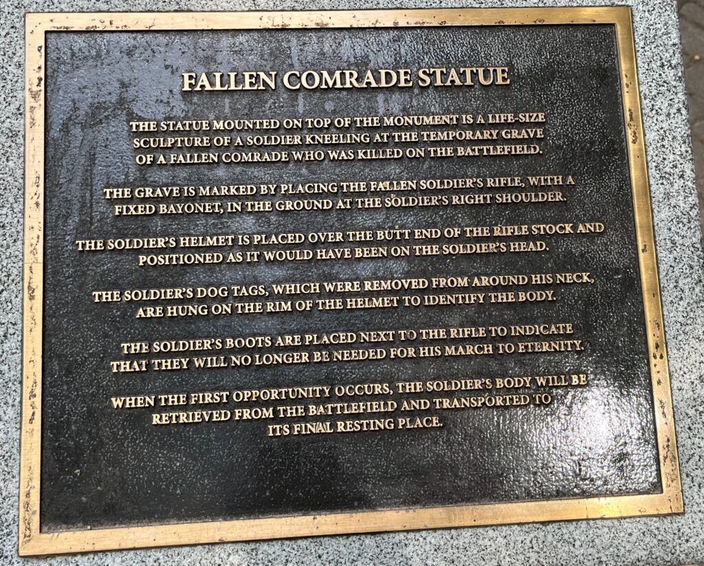 YORK COUNTY KOREAN WAR VETERANS MEMORIAL PLAQUE A