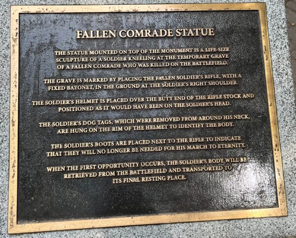 YORK COUNTY KOREAN WAR VETERANS MEMORIAL PLAQUE A