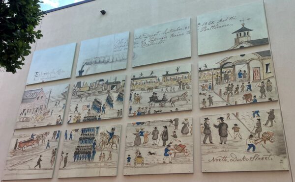 THE YORK DEPOT, SEPTEMBER 28TH, 1861 MEMORIAL ARTWORK