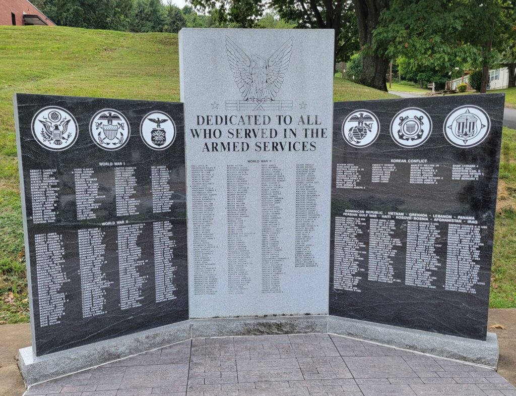 NEW EAGLE ARMED SERVICES WAR MEMORIAL