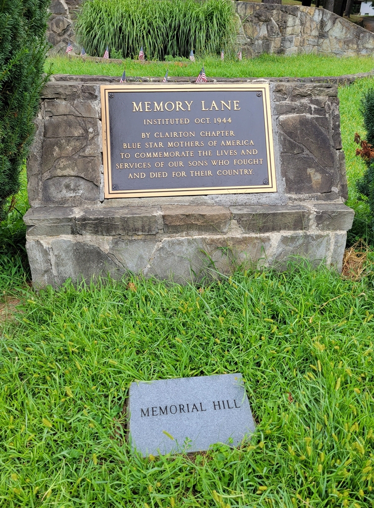 MEMORY LANE WAR MEMORIAL