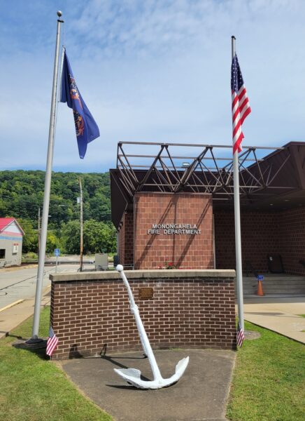 U.S.S. MONONGAHELA  ANCHOR WAR MEMORIAL