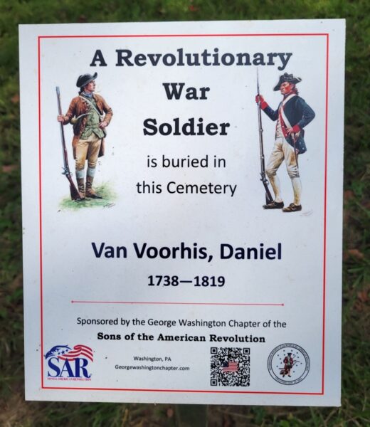 MONONGAHELA  A REVOLUTIONARY WAR SOLDIER MEMORIAL PLAQUE