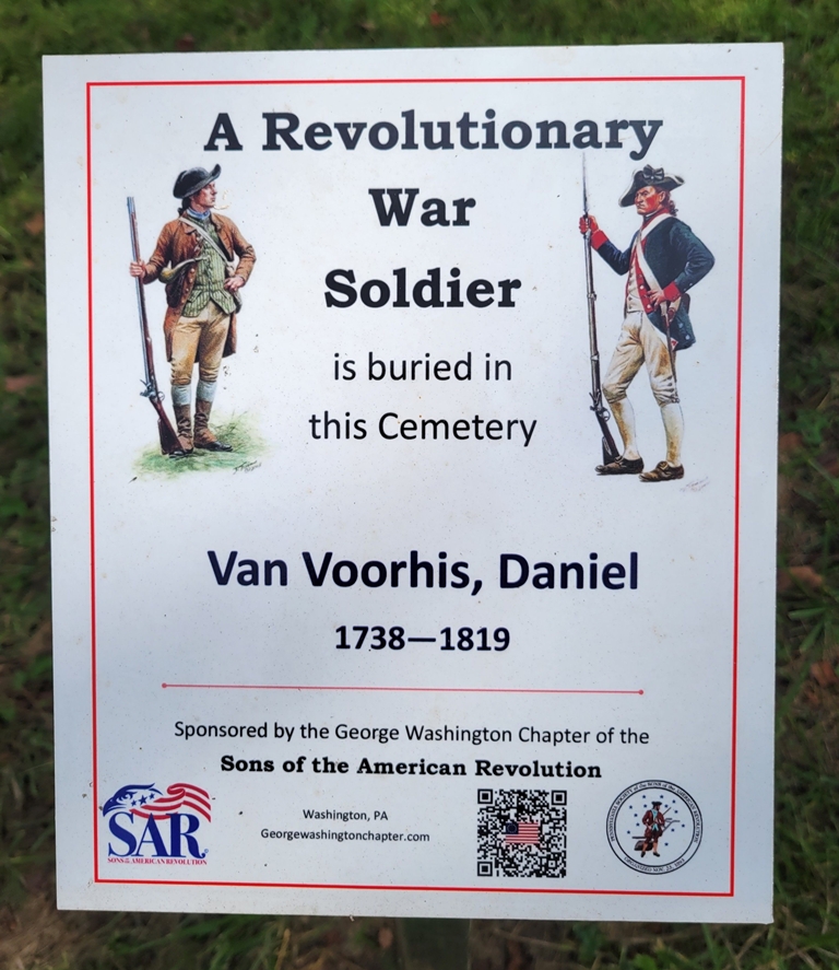 MONONGAHELA  A REVOLUTIONARY WAR SOLDIER MEMORIAL PLAQUE
