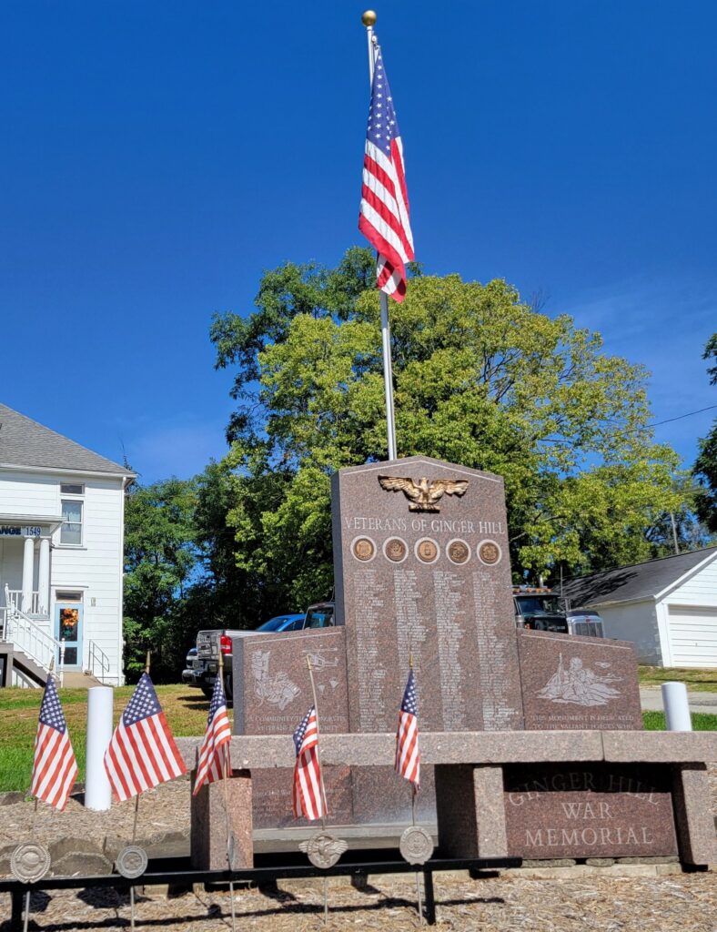 GINGER HILL VETERANS MEMORIAL