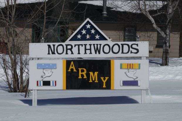 NORTHWOODS VETERANS MEMORIAL SIGN I