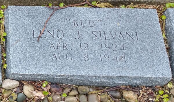 LENO J. SILVANI WAR MEMORIAL TABLET