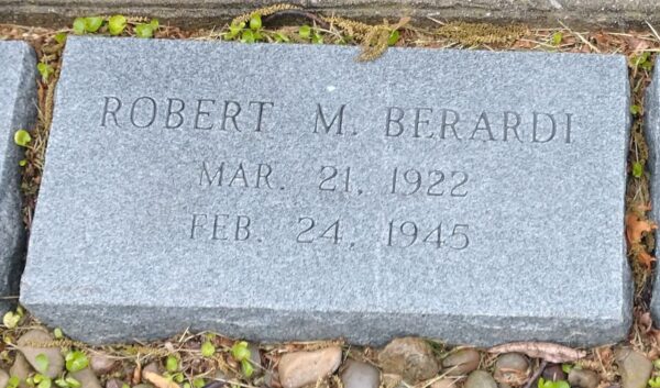 ROBERT M. BERNARDI WAR MEMORIAL TABLET