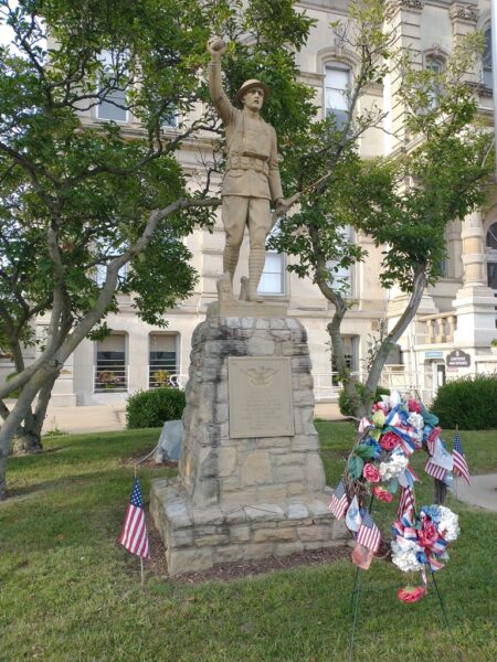 MUSKINGUM COUNTY WORLD WAR MEMORIAL STATUE