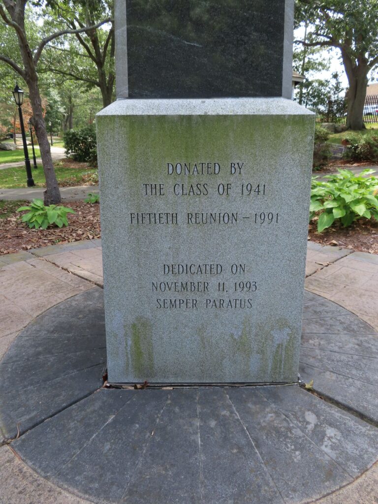 WARS AND CONFLICTS MEMORIAL SIDE C