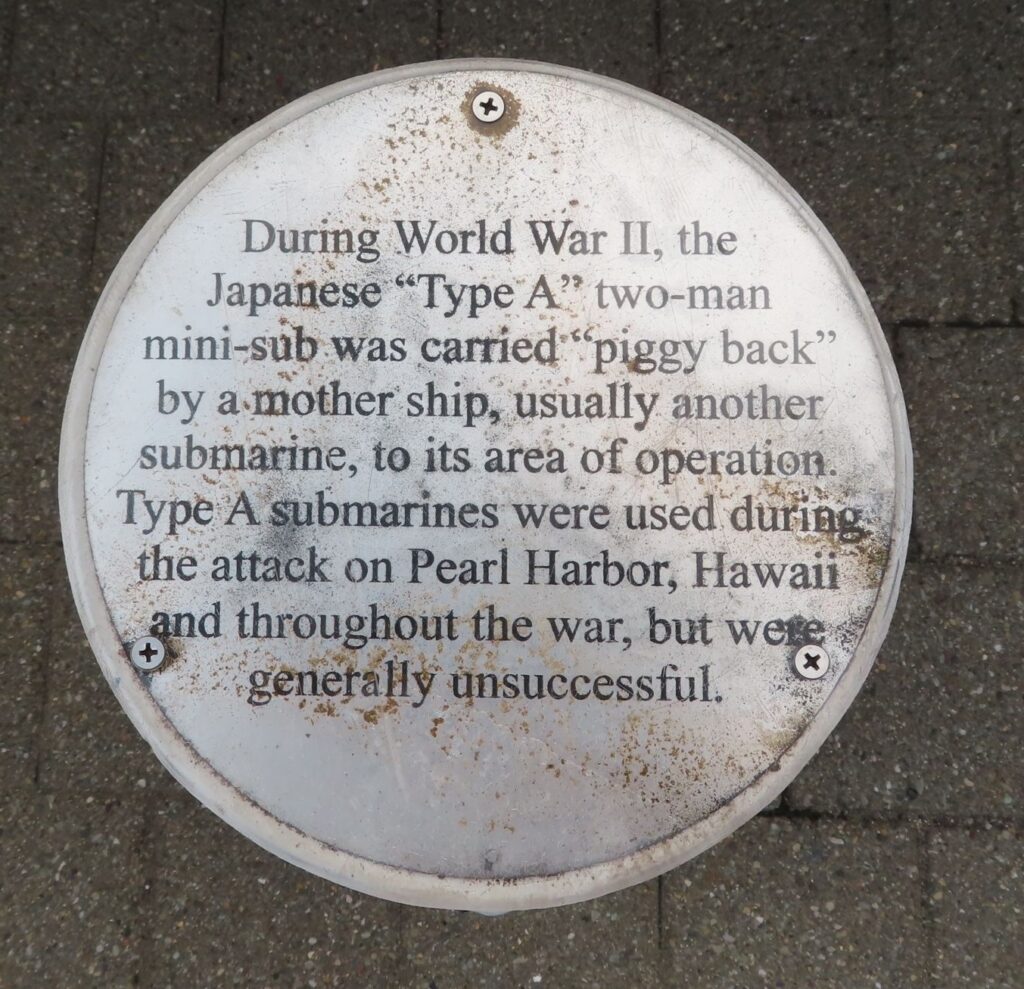 JAPANESE TYPE A WAR MEMORIAL PLAQUE