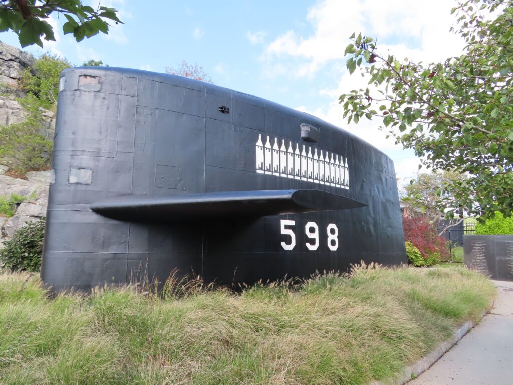 USS GEORGE WASHINGTON (SSVN-598) SAIL MEMORIAL