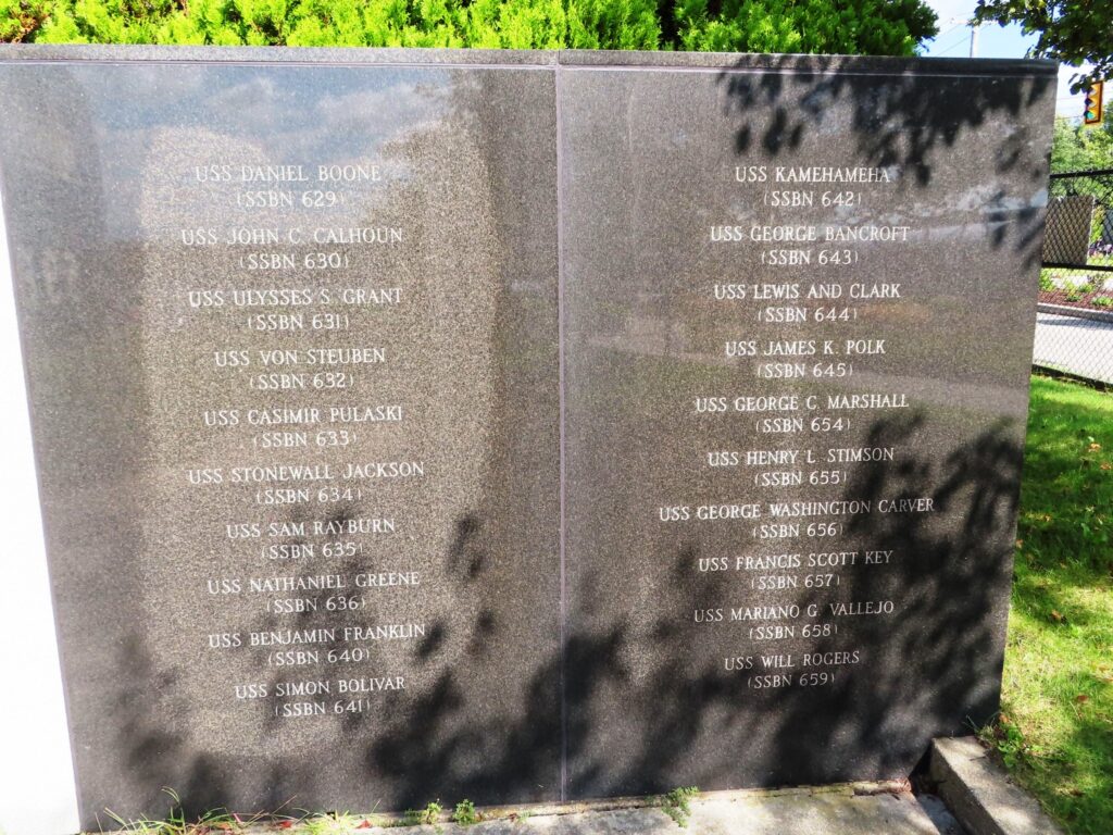 FORTY-ONE FOR FREEDOM WAR MEMORIAL RIGHT STONE