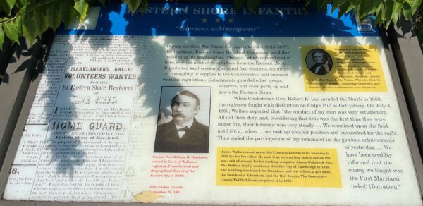 EASTERN SHORE INFANTRY WAR MEMORIAL PANEL