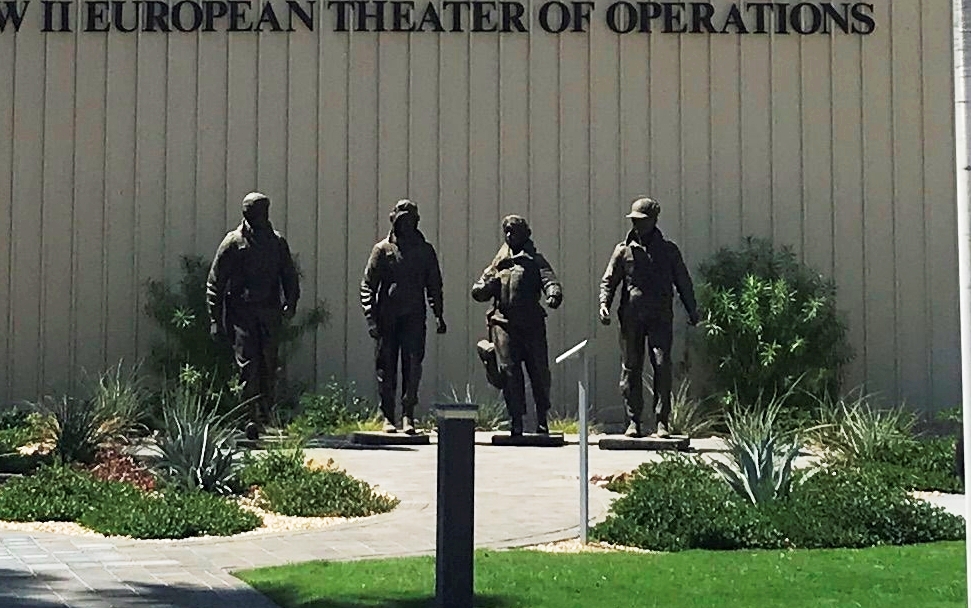 THE TUSKEGEE AIRMEN WAR MEMORIAL STATUES
