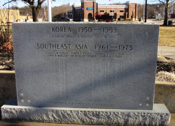 PAWNEE COUNTY SUPREME SACRIFICE MEMORIAL STONE C
