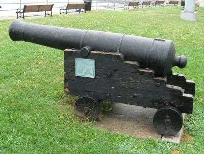 CAPTURED ENGLISH CANNON MEMORIAL