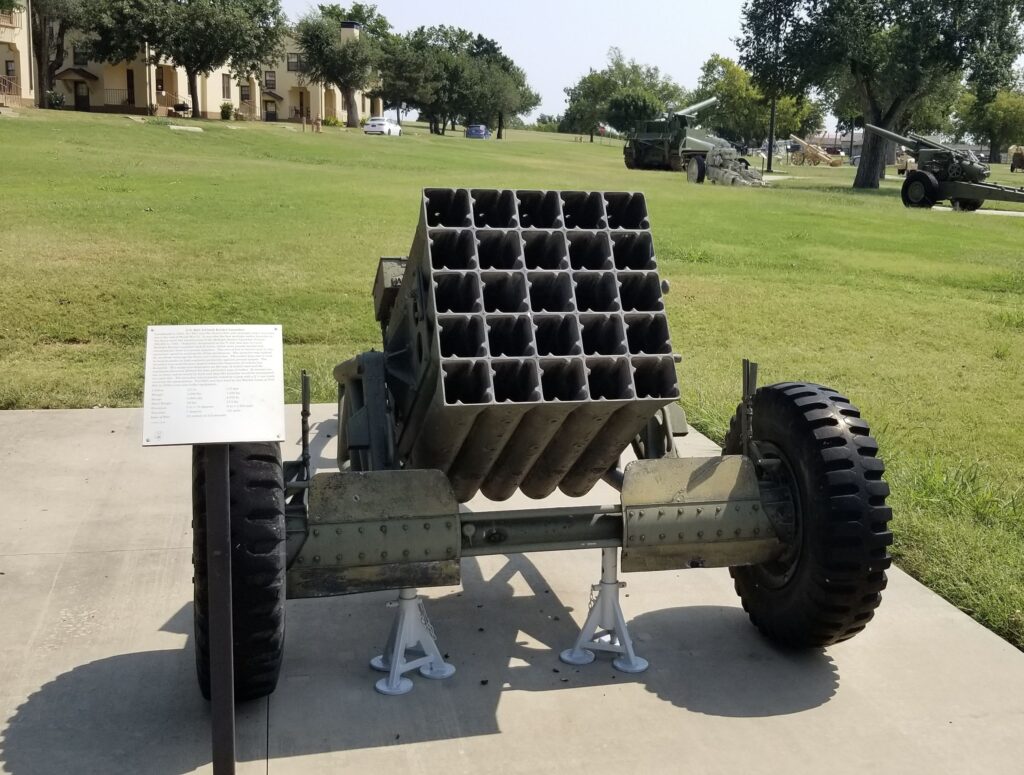U.S. M21 4.5 INCH ROCKET LAUNCHER MEMORIAL