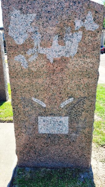 CITY OF CLEVELAND, TX WORLD WAR II MEMORIAL