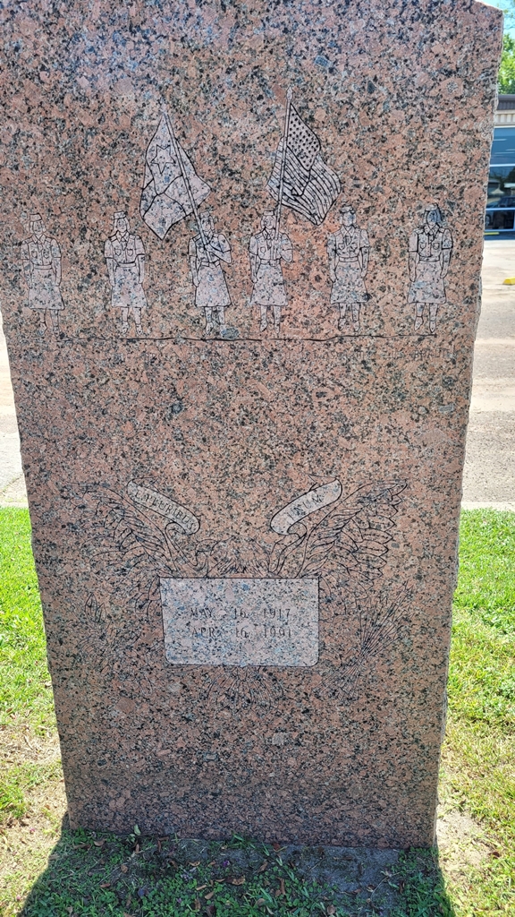 CITY OF CLELELAND, TX ALL WOMEN ALL WARS MEMORIAL