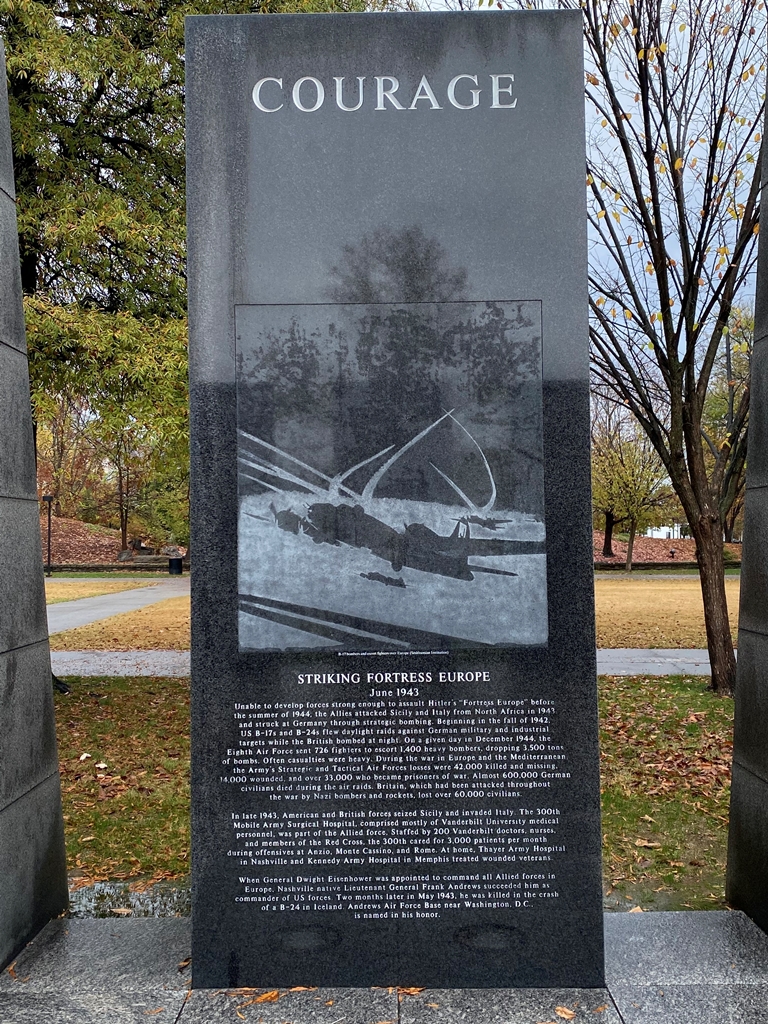 NASHVILLE COURAGE WAR MEMORIAL