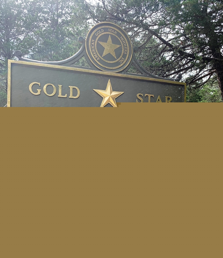 GOLD STAR MOTHERS WAR MEMORIAL MARKER