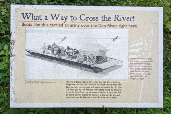 WHAT A WAY TO CROSS THE RIVER MEMORIAL PANEL