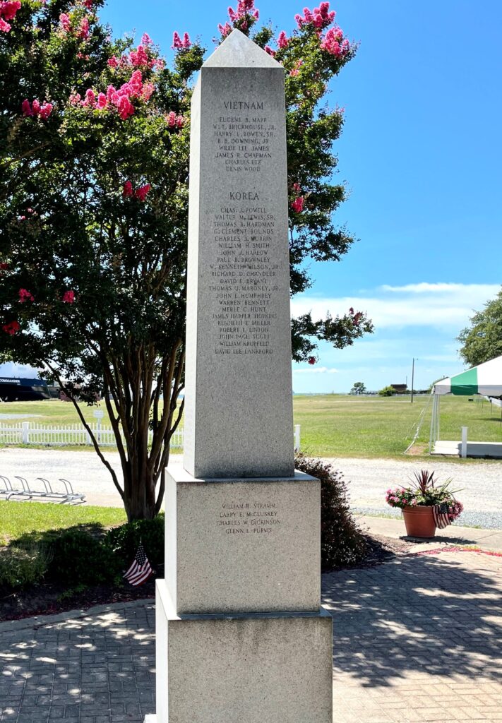 AMERICAN LEGION NORTHAMPTON POST 56 VETERANS WAR MEMORIAL SIDE D