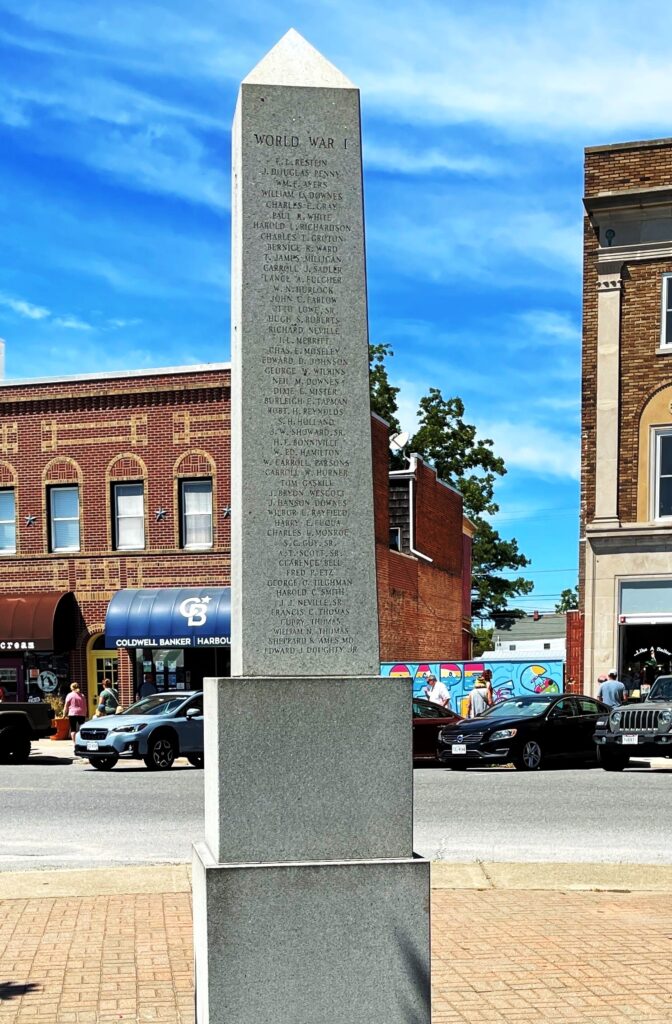 AMERICAN LEGION NORTHAMPTON POST 56 VETERANS WAR MEMORIAL SIDE C