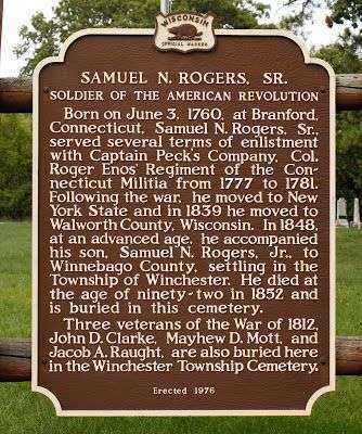 SAMUEL N. ROGERS SR. MEMORIAL MARKER
