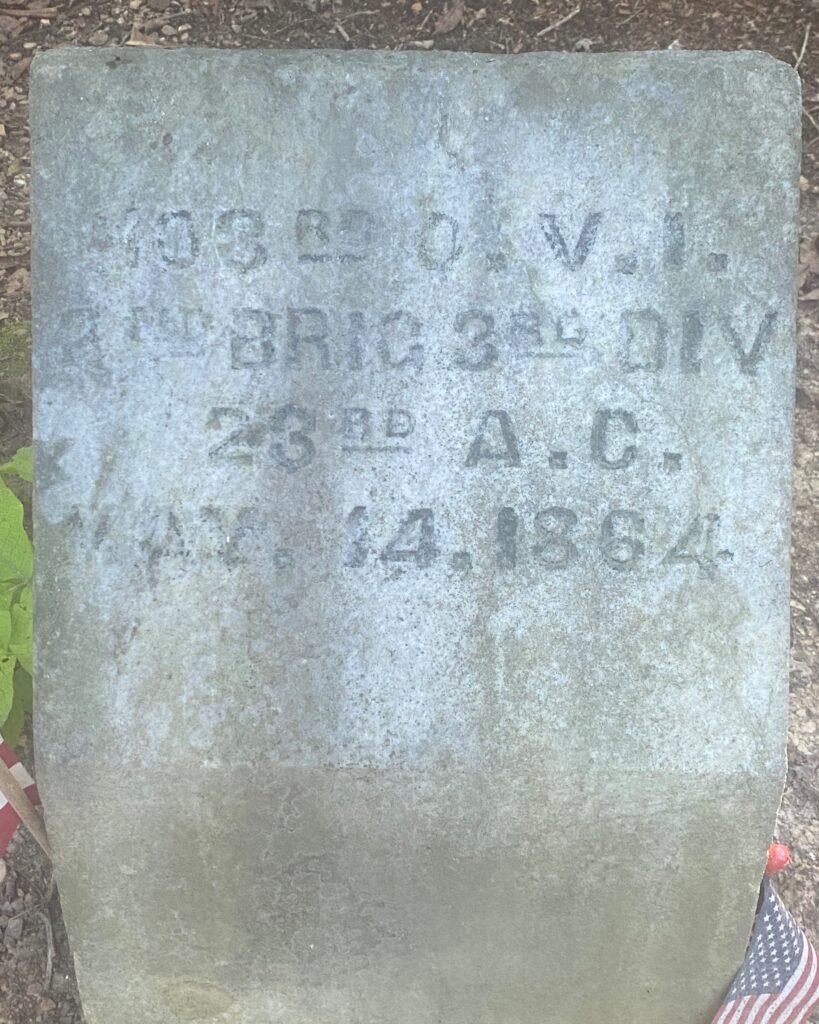 103RD O.V.I. WAR MEMORIAL TABLET