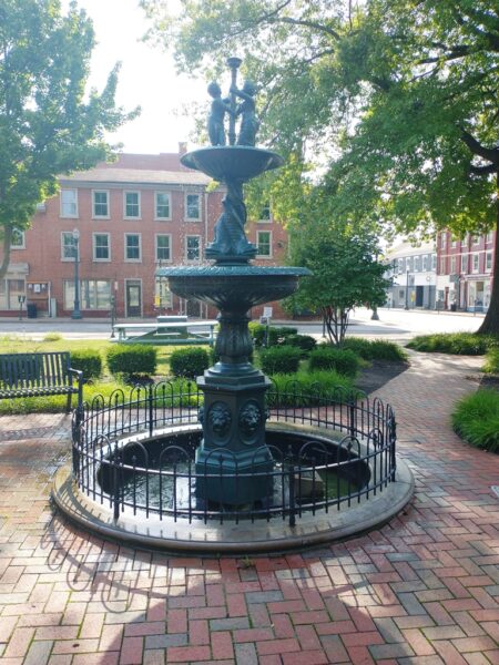 LISBON’S VETERANS MEMORIAL FOUNTAIN