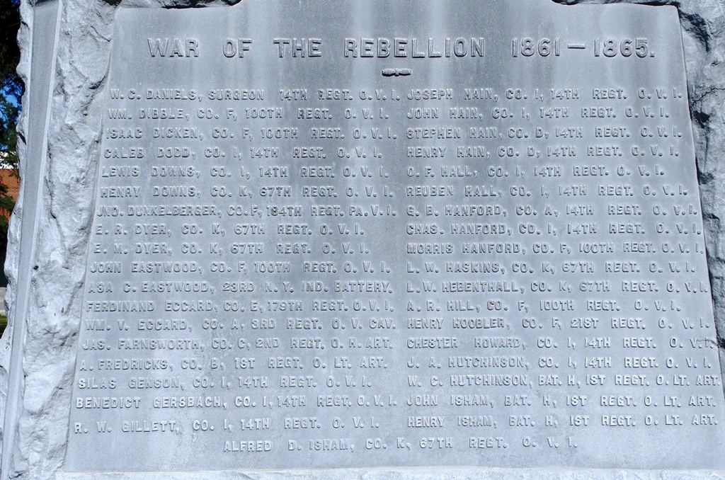 WATERVILLE WAR VETERANS MEMORIAL HONOR ROLL STONE C