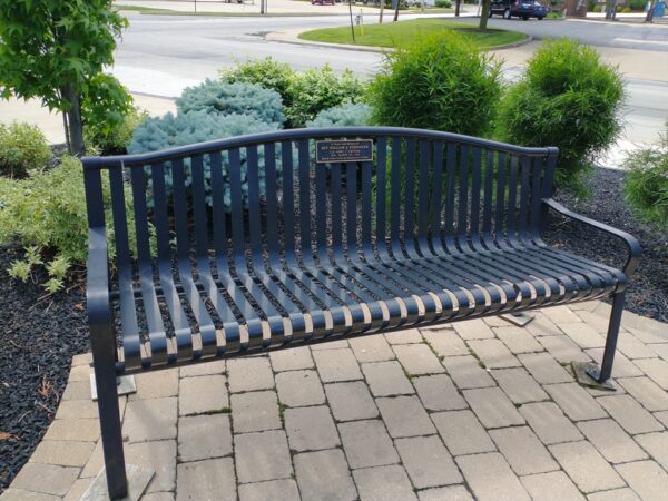 SGT WILLIAM J. WEIDINGER WAR MEMORIAL BENCH