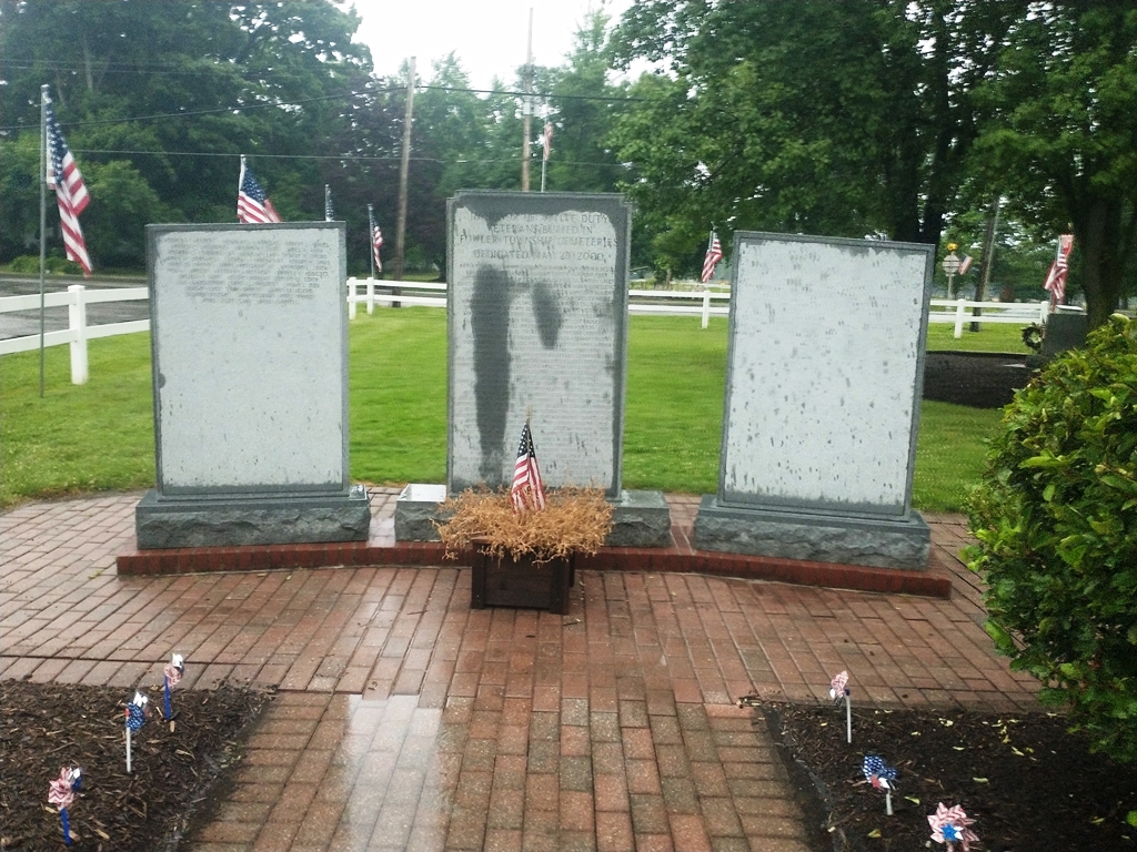 VETERANS BURIED IN FOWLER TOWNSHIP CEMETERIES MEMORIAL