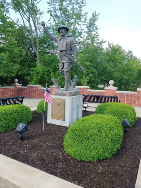 CLARENCE HYDE POST NO. 278 WORLD WAR MEMORIAL