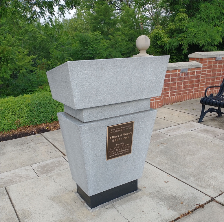 LT. DOUGLAS WEBSTER WAR MEMORIAL