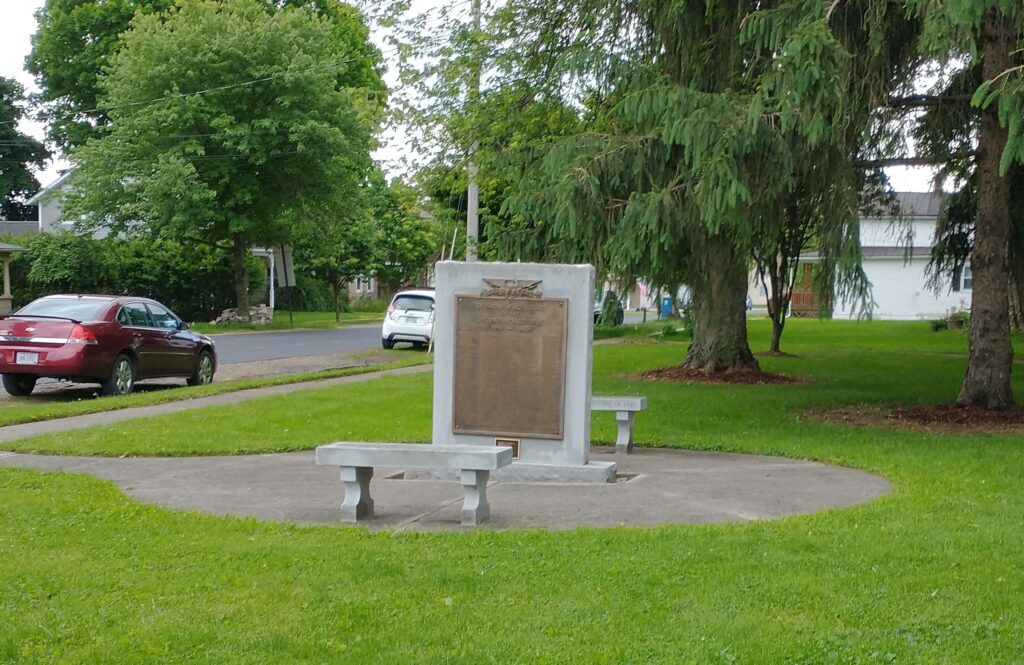 MONROEVILLE SECOND WORLD WAR HONOR ROLL MEMORIAL