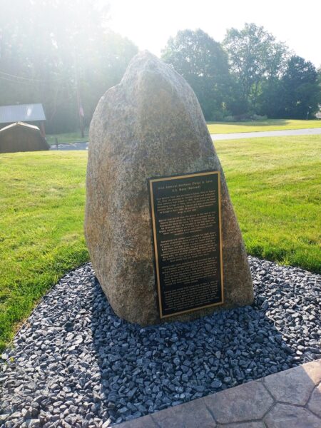 VICE ADMIRAL ANTHONY (TONY) A. LESS, U.S. NAVY MEMORIAL