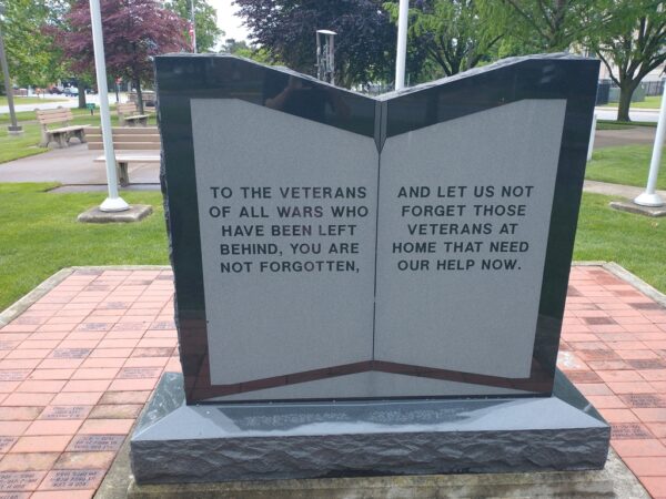 ERIE COUNTY VIETNAM WAR MEMORIAL BACK