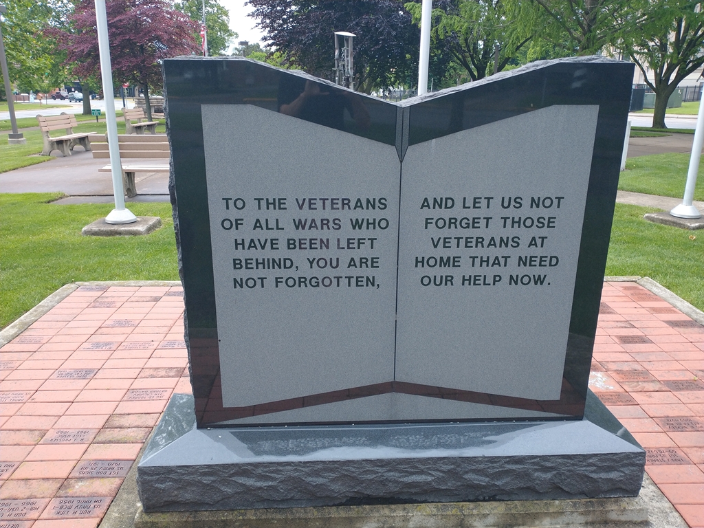ERIE COUNTY VIETNAM WAR MEMORIAL BACK