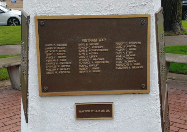 ERIE COUNTY VETERANS MEMORIAL SIDE E