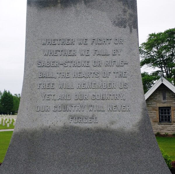 SOLDIER-SAILOR DEAD VETERANS OF ’61 TO ’65 MEMORIAL SIDE B